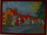 Street Train  pastellkreide  39x28