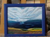 Sturm acryl 28x23