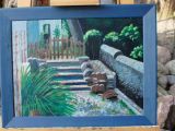 Escaliers acryl 40x30